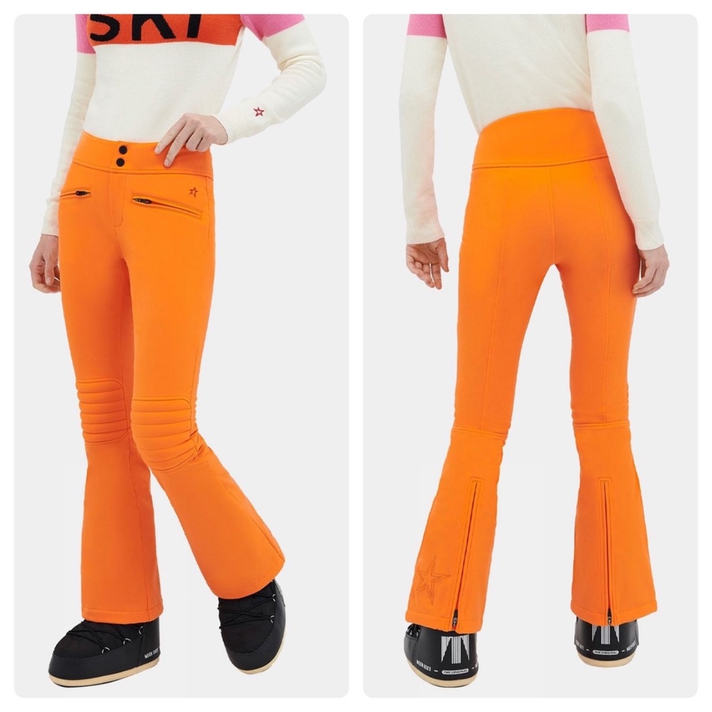 *Worn Once* Perfect Moment 2024 Aurora Flare Race Pant XS Red Orange